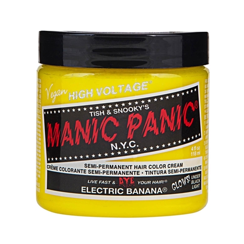 Electric Banana 4oz. Hair Color Manic Panic Classic Cream