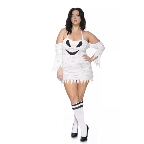 Haunted Ghost Dress Adult Plus Size Costume