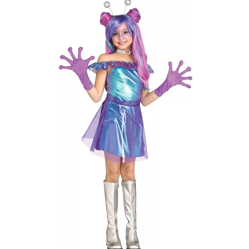 Out of This World Alien (5pc) Childs Costume Size XL