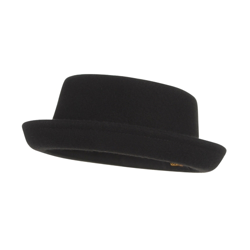 Porkpie Hat Black