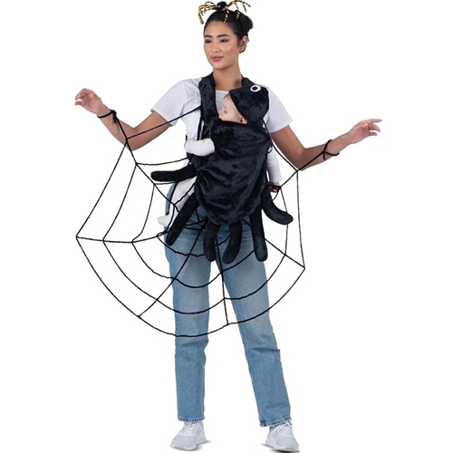 Spider Web & Spider (4pc) Baby Carrier Cover Adult/Infant Costume