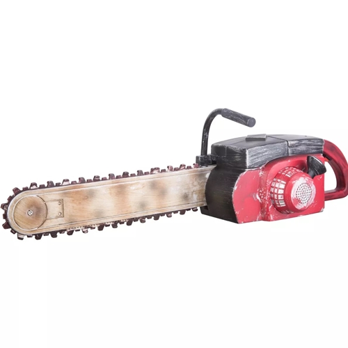 Chainsaw Animated Rust Red 22"