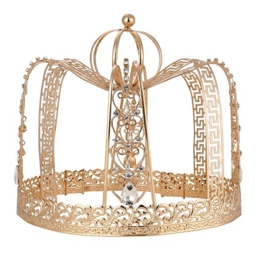 Adjustable King's Crown Frame Gold