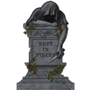 Rest In Pieces Headstone | The Costumer
