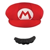 Mario Adult Hat & Mustache | The Costumer