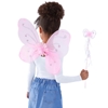 Pink Butterfly Wings and Wand