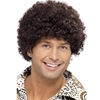 Disco Dude Brown Wig