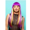 Downtown Diva Vivid Rainbow Wig