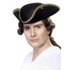 Tricorn Hat with Gold Trim