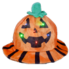 Light-Up Jack-O-Lantern Pumpkin Hat