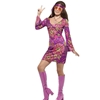 Woodstock Hippie Chick Adult Costume Size 1X