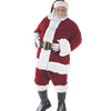 Velvet Plus Size Santa Suit