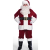 Santa Suit Velveteen Large Adult Costume