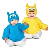 Reversible Monster Blue/Yellow (2pc) Infant Costume