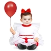 Scary Clown (5pc) Infant Costume