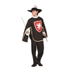 Musketeer Adult Plus Size Costume Black