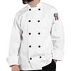 Chef Coat w/Black Buttons