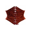 Corset Belt Cincher Lace Wine