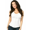 Corset Underbust Cotton White