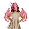 Dragon Wings with Mask Pink