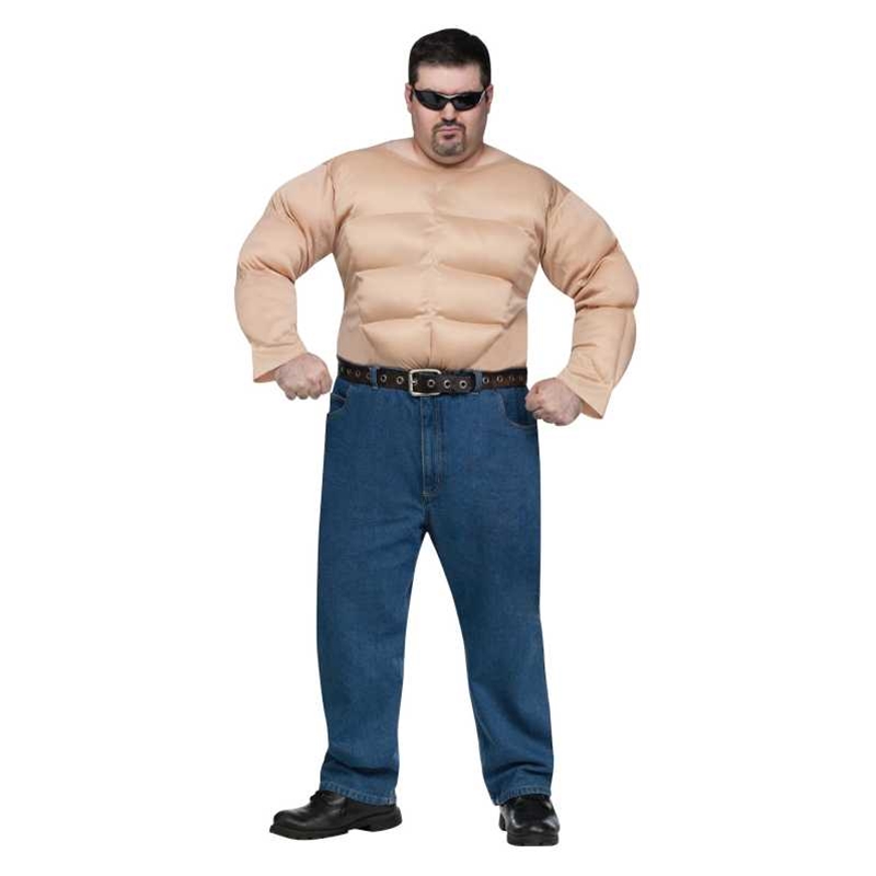 Muscle Chest Shirt Costume