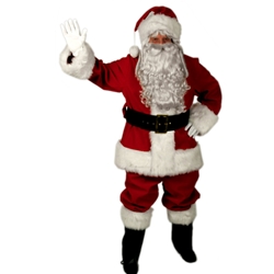 Red Velvet Santa Suit