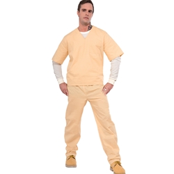 Beige Prisoner Convict Adult Costume