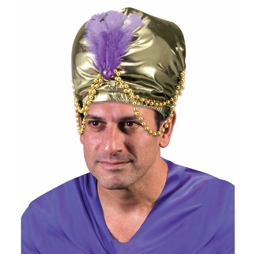 Gold Lame Turban