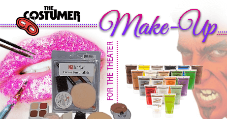 Shop Theatrical Makeup and Costume Makeup from Ben Nye and Mehron and Costume Makeup